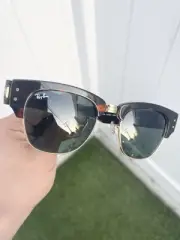 NWT Ray Ban Mega Clubmaster RB0316-S 0316 Tortoise G15 Size 53/21 Case Included