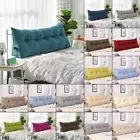 Triangular Reading Pillow Headboard Backrest Positioning Support Wedge Pillow