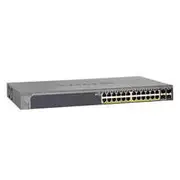 NETGEAR GS728TP-300AUS 24-Port Gigabit PoE+ Ethernet Smart Switch, 4 SFP, 190W (GS728TPv3)