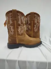 Ariat Tracey Comp Toe Women's Work Boots Size 8.5 Brown Leather Women’s Boots