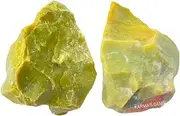 Green Opal, 2 Pcs, Crystals, Rocks, Jade, Crystals and Healing Stones, Witchcraft Supplies, Healing Crystals, Stones, Healing Stones, Rock Collection, Agate, Raw Stones