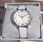 Olivia Burton Semi Precious Quartz Blossoms Mid Rose Leather Watch OB16SP19