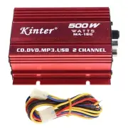 Mini Size Audio Speaker Hi-Fi 36W 2 Channel Stereo Audio Amplifier for Home Car