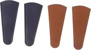 Tofficu Scissor Set 4pcs Tailor Scissors Leather Covers Scissor Sheaths Embroidery Scissors Storage Bag