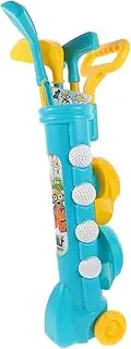 CIYODO 1Set Golf Set Outdoor Sports for Parent Interaction Includes Carry Balls Bases Flags Safe Pe Material for Fun Learning Activities