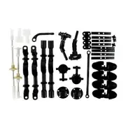 WPL B - 24 1:16 2.4G DIY Mini Off-road RC Military Truck Four-wheel Drive / 10km/h Maximum Speed