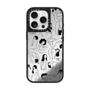 iPhone 16 Pro Mirror Case MagSafe Compatible Cheeks