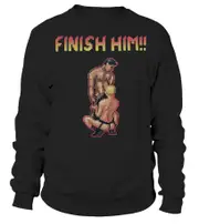 Finish him funny T-shirt for gamer sweatshirt CrewneckHoodie sweatshirt