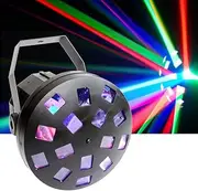 CR Lite 9W LED Mushroom Flower Effect DJ Party Disco Light Stage Lighting USB C Port