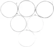6 Pack Acoustic Guitar Strings High-tensile Steel Core Folk Guitar Strings Replacement Set