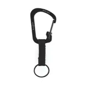 Nite Ize 115 x 38mm Black No 3 Slide Lock Key Ring