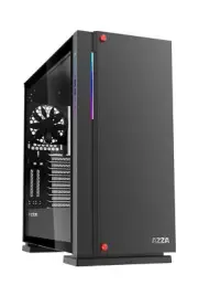 Azza CSAZ-7000B (Black) Zircon Full Tower PC CASE, Black