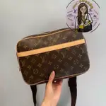 精品 LV 路易威登 REPORTER PM MONOGRAM 老花雙層 記者包 肩背包 側背包 M45254