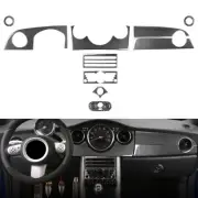13Pcs Carbon Fiber Interior Accessories Trim For BMW Mini Cooper R50 R53 2005-06 (for: Mini)
