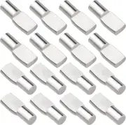 50pcs 1/4in Shelf Support Pegs for Shelves, Spoon Shape Adjustable Shelf Pins,