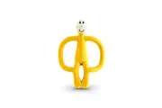 Matchstick Monkey Teething Toy and Gel Applicator - Yellow