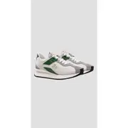 Replay Mens Sneakers Mirror Wide Stripe Shoes White