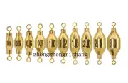 20PCS Fishing Brass Sinker Inner Barrel Swivels Weight Line Connector Saltwater