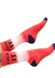 [HUF] DBC Fuck It Crew Socks