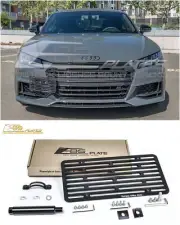 EOS Plate For 16-Up Audi TT Full Sized Front Bumper Tow Hook License Bracket (for: Audi)