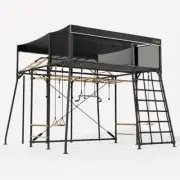 Vuly Ninja Quest 2 Pro Large Monkey Bars And Climbing Frames NEW