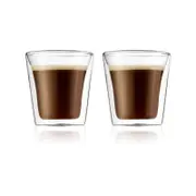 Bodum 0.1 L Transparent CANTEEN 2 pcs glass, double wall, small, 0.1 l, 3 oz 1 pcs