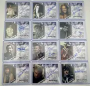 2006 Doctor Who Autograph Cards Complete Set of 16 Signed Auto Card DWT-A1 - A16
