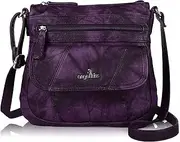 [angel kiss] Crossbody Bags for Women PU Leather Shoulder Handbag Ladies Purses and Handbag with adjustable Strap