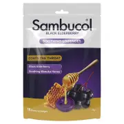 Sambucol Soothing Relief Manuka Honey Lozenges X 16