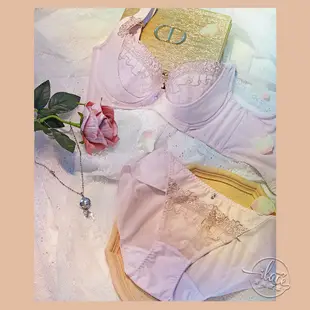LADY 水漾旋律系列 刺繡機能調整型內衣 B-F罩(花漾粉)