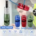 Wire Stripper and Twister Tool Set Portable Electric Wire Peeling Stripper SerVe