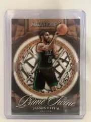2020-21 NBA Hoops Jayson Tatum Prime Twine Insert #20 - Celtics