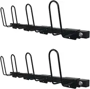 Boxing Glove Storage Rack Wall Mount, Gym Boxing Glove Rack, Boxing Glove Organizer with Adjustable Hook, Organize and Dry 2/4 Pairs of Gloves, for Boxing Gym/Fitness Studio/Retail Store(2pcs)