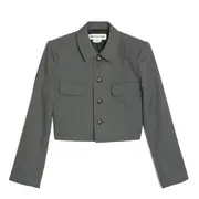 [COMME des GARCONS GIRL] Wool Polyester Doeskin Serge Jacket