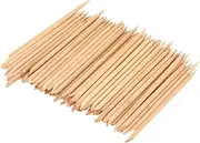 Ipetboom Nail Enhancement Kit 200pcs Multifunctional Wood Stick Nail Art Tools Cuticle Pusher and Rem
