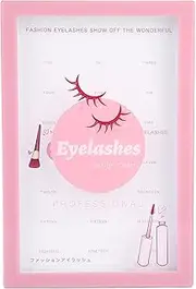 False Eyelashes Display Container Dust Proof Reusable Eyelashes Display Tool for Salon Use