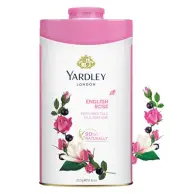 Yardley English Rose Perfumed Talc 8.8 Ounce Soft Healthy Skin 250 Grams