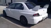 For Mitsubishi EVO 7 OE-style Rear Trunk Carbon Fiber Spoiler Wing Blade Lip