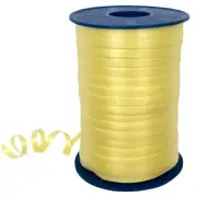 Morex Crimped Curling Ribbon .1875"X500yd-Light Yellow (Pack of 6)