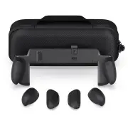 Savage Raven by Skull & Co. NeoGrip Bundle for Nintendo Switch 2 (including MaxCarry Case) Black
