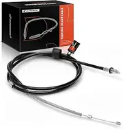 A-Premium Front Side Parking Brake Cable Assembly Compatible with Chevrolet and Pontiac Models: Cavalier 1995-2005, Grand Am 1996-1998, Sunfire 1995-2005