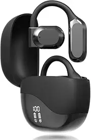 Real Time Language Translator Earbuds, Open Ear AI Translation Earbuds, Translation Pods, Translator Earbuds for iOS & Android, 144 Languages Translator Pods for Android iOS (Black)