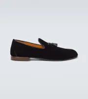 [Tom Ford] Tom Ford Nicolas velvet loafers UK 9 black