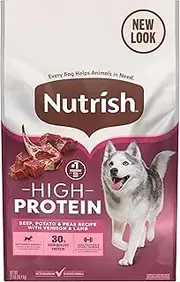Rachael Ray Nutrish Peak Natural Dry Dog Food, Open Prairie Recipe with Beef, Venison & Lamb, 23 Pounds, Grain Free (Packaging May Vary)