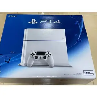 PS4 主機含原廠手把 白色 CUH-1200AB02 二手 九成新 500GB SSD