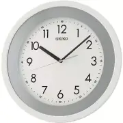 NEW Seiko Hugo Wall Clock, White, 36cm