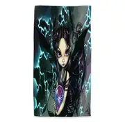 Fantasy Art Bringer of Lightning Fairy Beach Towels Medium Large Extra Large