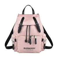 在飛比找Yahoo奇摩購物中心優惠-BURBERRY THE RUCKSACK字母LOGO尼龍掀