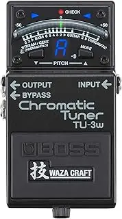 Boss TU-3W Waza Craft Chromatic Tuner with Bypass