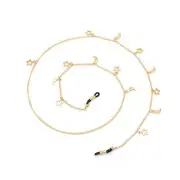 Metal Eyeglass Chains Holder Glasses Holder Sunglass Cord Golden Stars Moon